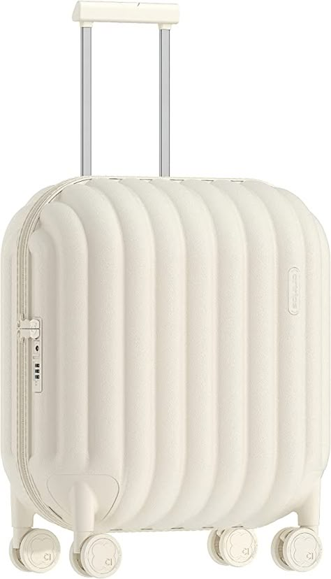 AmazonSmile | Artrips Hardside Lightweight Carry-on Luggage - Bread Travel Suitcase with Spinner Wheels,TSA Lock, Brown, 20-Inch, 47L | Luggage Sets Aesthetic Luggage, Luggage Aesthetic, Lightweight Carry On Luggage, Medium Suitcase, Catch Flights Not Feelings, Cute Suitcases, Flights Not Feelings, Cute Luggage, Catch Flights