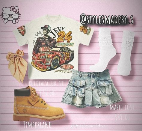 Outfit Ideas Fair, 13 Bday Outfit Ideas, Birthday Outfit Ideas For Teens, Cute Graphic Tee Outfits Black Women, Cute Graphic Tops For Streetwear, Graphic Tee Outfit Baddie, Birthday Shoes, Bday Outfits, Party Outfit Ideas