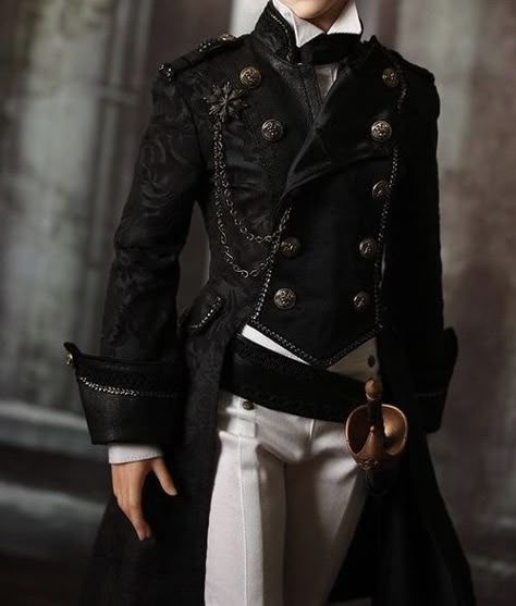 Prince Suits Aesthetic, Victorian Suits Aesthetic, King Outfit Royal Aesthetic Men, Black Royal Clothes Men, Royal Clothing Reference, Gothic Wedding Outfit Male, 1600s Male Fashion, Royal Casual Outfits Men, Old Victorian Clothes Male