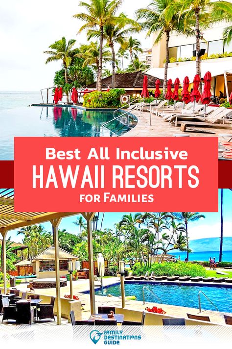 Hawaii All Inclusive Resorts, Resorts In Hawaii, Hawaii Family Vacation, Vacation To Hawaii, Resorts For Kids, Hawaiian Resorts, Best Family Resorts, Maui Resorts, Hawaii Resorts