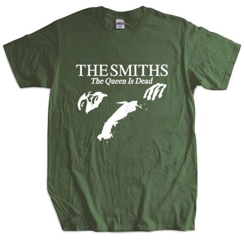 US $7.30 27％ Off | Men Cotton T Shirt Summer Tops The Smiths "The Queen Is Dead" - T-Shirt, 1980's Indie, Morrissey Bigger Size Homme Black T-shirt Unisex Clothing Fashion, Y2k Graphic Tees, The Queen Is Dead, Crop Pullover, The Smiths, Music Tees, Morrissey, Y2k Clothing, Dolce E Gabbana