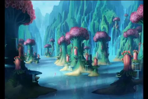 Barbie Fairytopia Aesthetic, Barbie Scenery, Barbie Mermaidia, Fairytopia Mermaidia, Barbie Aesthetics, Barbie Nostalgia, Barbie Classic, Barbie Fairy, Old Barbie