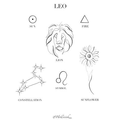 Tattoos Horoscope, Nice Tatoos, Small Leo Tattoo, Leo Sign Tattoo, Zodiac Signs Leo Tattoo, Leo Constellation Tattoo, Leo Zodiac Tattoos, Leo Tattoo, Astrology Tattoo