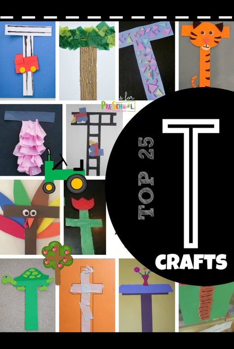 TOP 25 Letter T Crafts - so many clever alphabet crafts for letter of the week unit for letter t perfect for toddler, preschool, kindergarten crafts for kids #alphabet #craftsforkids #preschool I Activities For Preschool Letter, I Crafts For Preschoolers Letter, Letter I Crafts For Preschoolers Pre K, Letter I Words Preschool, Crafts For Letter I Preschool, I Preschool Crafts Letter, I Letter Crafts For Preschool, Letter Ii Activities For Preschoolers, Letter I Projects For Preschool