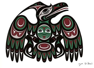 Haida Tattoo, Tlingit Raven, Arte Haida, Rabe Tattoo, Island Tattoo, Native Tattoos, Pacific Northwest Art, Haida Art, Inuit Art