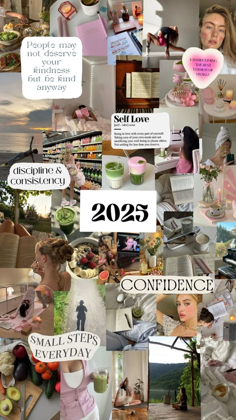 Vision board 2025 Vision Board Categories, Pinterest Vision Board, Creative Vision Boards, Vision Board Diy, Vision Board Book, Board Themes, Vision Boarding, Vision Board Planner, Vision Board Themes