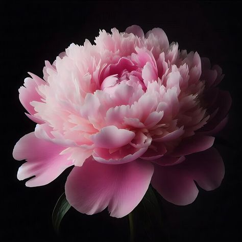 Photo closeup of a large peony on a blac... | Premium Photo #Freepik #photo Garden Pictures, Garden Photos, Floral Garden, Peony Flower, Flower Photos, Awesome Stuff, Premium Photo, White Flower, Quality Images