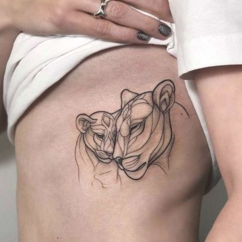 Cubs Tattoo, Simple Tattoos For Women, Best Tattoos For Women, Mother Tattoos, Small Tattoos Simple, Small Tattoos For Guys, Tiger Tattoo, Tattoos For Daughters, Tattoo Trends