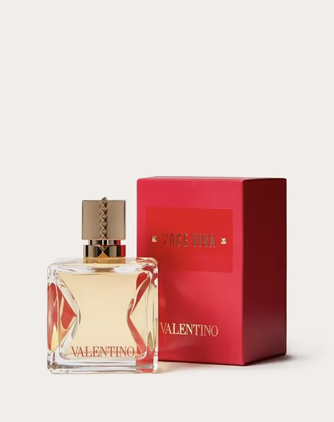 VOCE VIVA EAU DE PARFUM SPRAY 100ML Valentino Perfume Woman, Valentino Fragrance, Valentino Parfum, Classy Perfume, Valentino Perfume, Feminine Perfume, 2025 Christmas, Armani Si, Red Sign