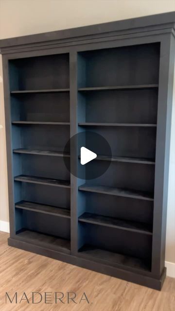 Maderra - Bookshelf Doors on Instagram: "No more barn doors! Get a sliding bookcase door instead. Add additional space instantly. Free shipping. Visit maderashop.com #barndoor #slidingdoors #bookcase #hiddendoor #hiddenroom" Speakeasy Bookcase Door, Sliding Bookshelf Door Bookcases, How To Put Doors On A Bookshelf, Bifold Bookcase Door, Rolling Bookcase Door, Diy Modern Bookcase, Adding Doors To A Bookshelf, Bookshelf Barn Door, Bookshelf Sliding Door