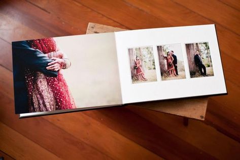 Queensberry Wedding Album | Sharisse Eberlein Photography #wedding #album Photo Book Layout, Marriage Album, Wedding Photo Album Layout, Wedding Photobook, Indian Wedding Album Design, Wedding Album Ideas, Wedding Memory Book, Album Design Layout, Wedding Photo Book