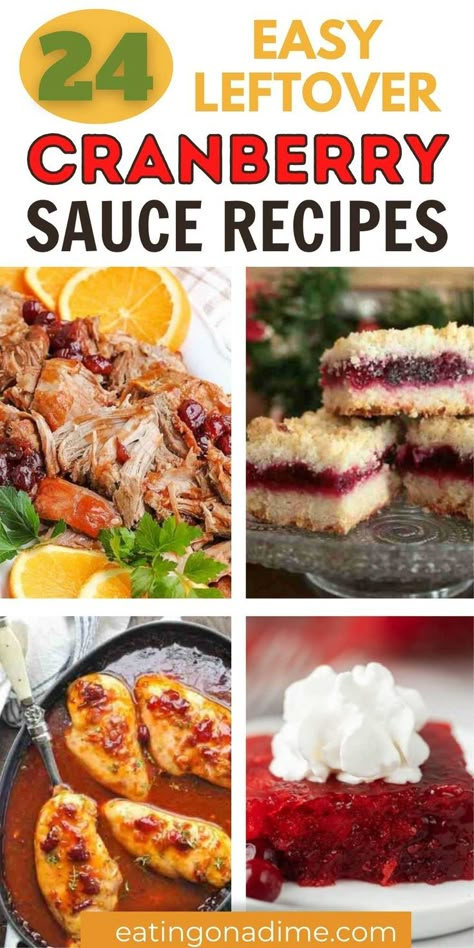 Recipes Made With Cranberry Sauce, Cranberry And Meat Recipes, Cranberry Sauce Bread Recipes Easy, Use Leftover Cranberry Sauce, How To Use Up Leftover Cranberry Sauce, Recipe For Leftover Cranberry Sauce, Cranberry Sauce Baking Recipes, Healthy Cranberry Sauce Recipes, Recipes Using Cranberry Jelly