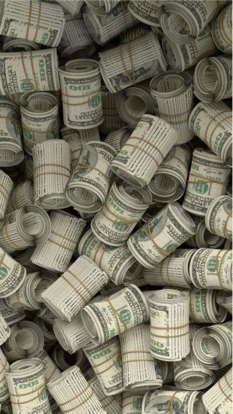 Dollars Money Wallpaper, Dollars Money, Money Wallpaper Iphone, Money Wallpaper, Money Vision Board, Money Images, Manifesting Vision Board, Money Stacks, Money Pictures