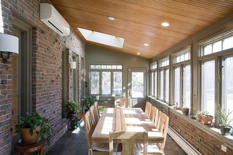 Dining Room Addition, Sunroom Dining, Small Sunroom, All Season Room, Family Room Addition, Extra Space Storage, 4 Season Room, Four Seasons Room, Sunroom Addition