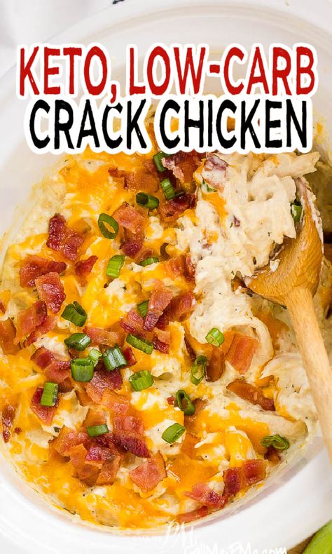 keto crock pot crack chicken Keto Ranch Chicken Crock Pot, Keto Dinner Recipes With Chicken, Keto Crockpot Chicken Recipes Low Carb, Easy Keto Chicken Crockpot Recipes, Leto Cracked Chicken Crock Pot, Crock Pot Low Carb Chicken Recipes, Keto Friendly Crockpot Meals, Keto Crockpot Shredded Chicken, Crock Pot Cracked Chicken Recipe Keto