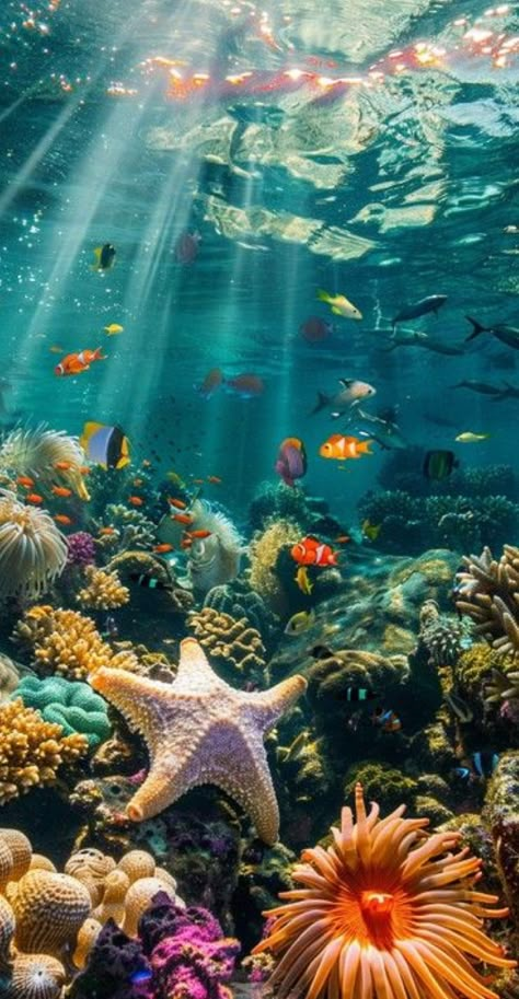 Underwater Photography Animals, Under The Water Aesthetic, Underwater Ocean Photography, Under Sea Aesthetic, Under Ocean Aesthetic, Under Ocean Wallpaper, Under The Ocean Aesthetic, Coral Aesthetic Ocean, Ocean Photography Underwater