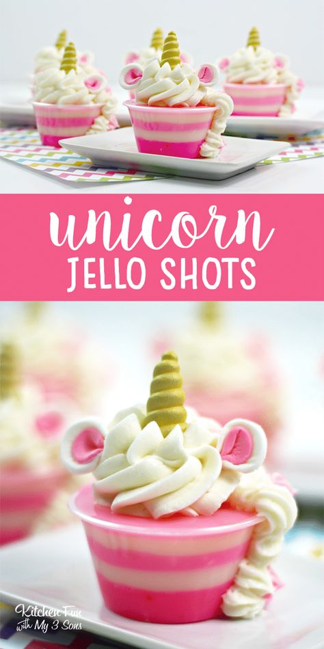 Unicorn Jello, Vodka Jello Shots Recipe, Alcohol Jello Shots, Vodka Jello Shots, Pudding Shot Recipes, Jello Shots Recipe, Jello Shots Vodka, Raspberry Jello, Jello Pudding Shots