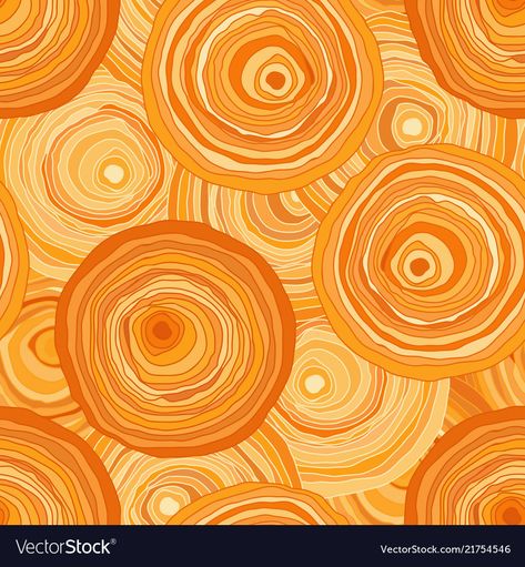 Circles Illustration, Illustration On Canvas, Orange Aesthetic, Orange Art, Arte Inspo, Seamless Pattern Vector, Canvas Home, Orren Ellis, Yellow Orange