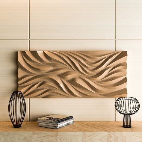 3d model of wall panels, Stl object, CNC Router file, 3D stl model, Сnc furniture, Facade Stl, Cnc wave sculpture. Сnc files for wood Wave Sculpture, Cnc Furniture Plans, Cnc Machine Projects, Cnc Router Projects, Cnc Wood Carving, Machine 3d, Router Projects, Carved Wood Wall Art, Cnc Furniture