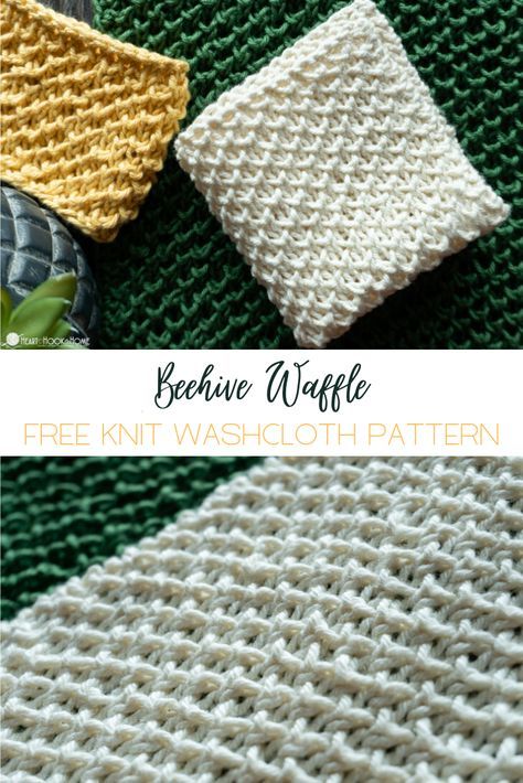 Knit Wash Cloth Pattern Free, Knitted Waffle Stitch Dishcloth, Waffle Knitting Pattern, Two Sided Knitting Pattern, Knitting Patterns For Cats, Waffle Knit Stitch Pattern, Knitted Washcloth Patterns Free Cotton, Waffle Knit Dishcloth Pattern Free, Waffle Stitch Knit