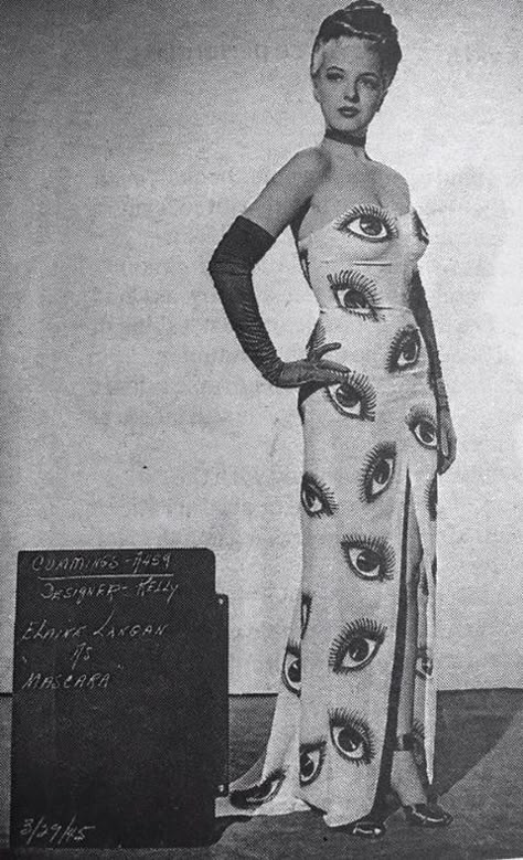 Eyeball Dress, Orry Kelly, Dolly Sisters, Weird Vintage, Pics Art, Old Fashion, Historical Fashion, Vintage Costumes, Wedding Attire