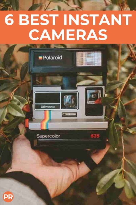 Instant cameras offer a retro feeling, tangible photo, and a fun way to capture personal memories. Learn what the best options are. #instantcamera #photography #cameras Best Polaroid Camera, Instant Camera Photos, Instamatic Camera, Polaroid Instant Camera, Easter 2025, Vintage Polaroid Camera, Instant Photo Camera, Polaroid Cameras, Instant Print Camera