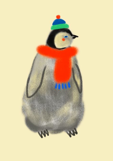 Penguin art - Penguin illustration Pinguin Illustration, Ashley Percival, Animal Illustration Kids, Penguin Illustration, Penguin Art, New Illustration, Collage Book, Illustration Kids, Baby Penguins