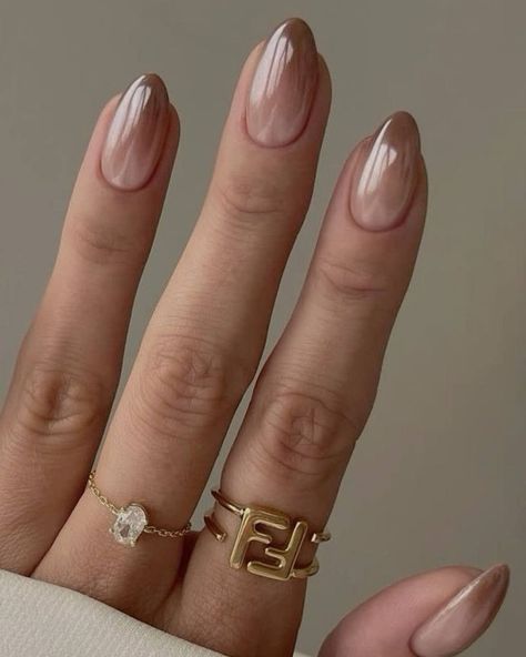 september nails 2024 #SeptemberNails2024  #FallNailTrends  #AutumnNailArt  #SeptemberManicure  #NailInspo2024  #FallNails2024  #AutumnVibes  #NailGoals  #SeasonalNails  #NailDesigns2024 Hombre Brown Nails, Beige Ombre Nails Almond, Ombre Brown Nails Short, Spring 2024 Chrome Nails, Brown Nail Ombre, Brown Ombré Nails With Chrome, Ombre Brown Chrome Nails, Ombre Tan Nails, Nude Ombre Chrome Nails