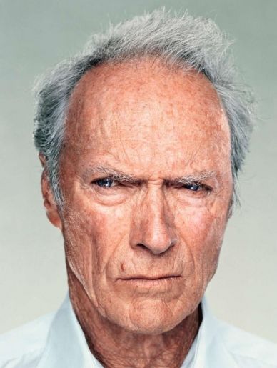 Martin Schoeller, Creepy People, Scott Eastwood, Older Man, Family Values, Clint Eastwood, Famous Faces, Gray Hair, Famous People