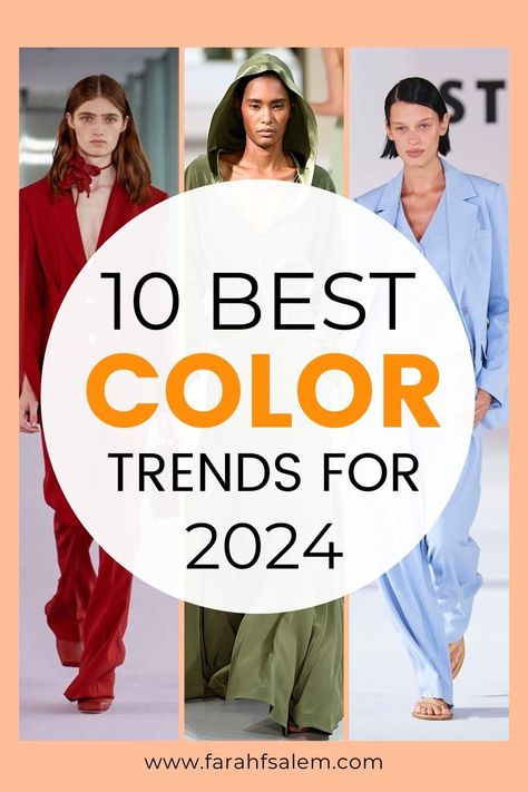 Summer outfit Spring Color Trends 2024, Trendy Colors 2024 Fashion Summer, Colors For Spring 2024, Spring 2024 Womens Fashion Trends, Trend Color 2024 Fashion Spring / Summer, Spring Summer 2024 Colour Trends, 2024 Pantone Color Trends, Trendy Colours 2024, Summer 2024 Color Trends Fashion