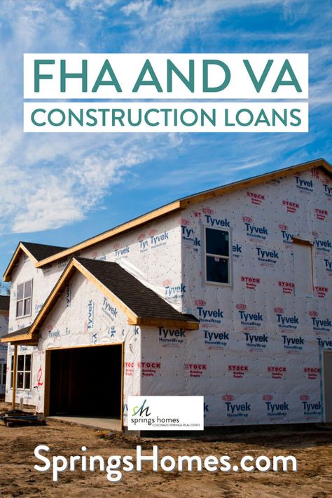 Fha Loans First Time, Types Of Home Loans, Before Buying A House, First Time Tips, Fha Loan, Building A Custom Home, Va Benefits, Loans For Poor Credit, Veterans Benefits