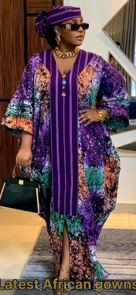 Ankara Agbada Styles For Ladies, Gown For Kampala, Buobuo Gown Style, Styles For Adire Kampala, Adire Kampala Styles For Ladies, Ladies Agbada Style, Latest Adire Styles For Ladies, Patapata Dress Styles, Latest Kampala Style