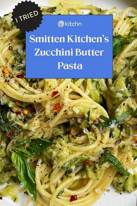 Smitten Kitchen Zucchini Butter Pasta, Roasted Zucchini Pasta, Zucchini And Pasta Recipes Healthy, Zucchini Butter Spaghetti, Caramelized Zucchini Pasta, Zucchini Basil Pasta, Zucchini Pasta Sauce Recipes, Zucchini Pasta Recipes Spaghetti, Pasta With Zucchini Recipes