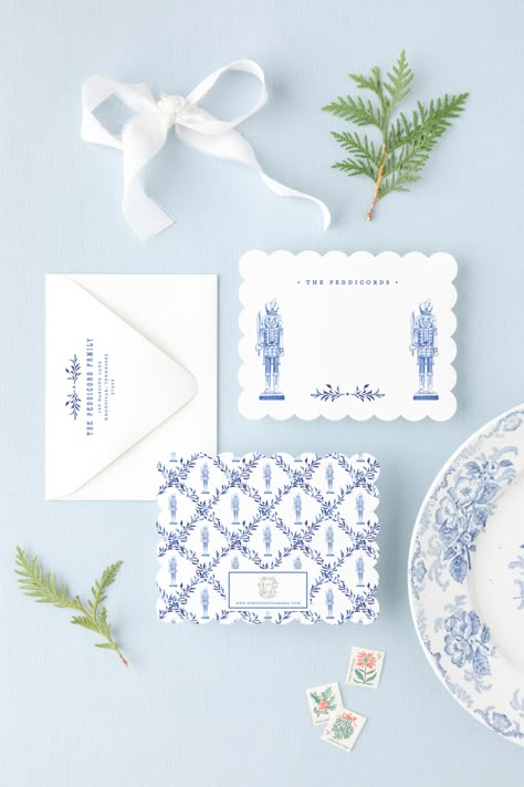 The Holiday Shop — Simply Jessica Marie Sweet Notes To Friends, Blue Christmas Cards, Watercolor Nutcracker, Mary Photography, Notes To Friends, Monogram Stationary, Christmas Stationary, Nutcracker Design, Custom Stationary