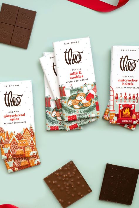 Christmas Theme Packaging, Candy Cane Packaging, Christmas Chocolate Packaging, Winter Packaging, Award Winning Packaging Design, Holiday Theme Food, Holiday Packaging Design, Sauce Design, Christmas Packaging Design