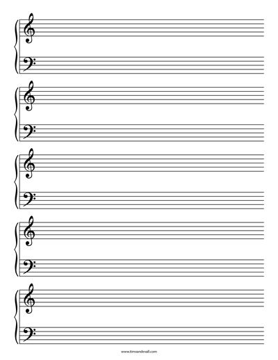 sheet music template Notes Paper Template, Music Template, Music Printables, Free Printable Sheet Music, Blank Sheet Music, Piano Chords Chart, Notes Paper, Music Tabs, Not Musik