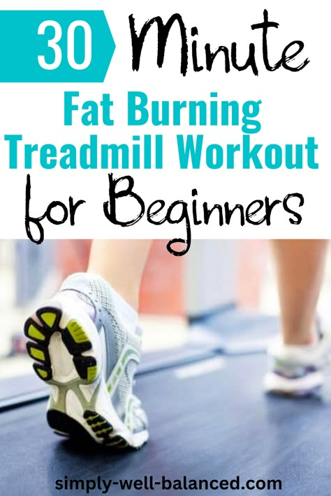 This 30 minute fat burning treadmill workout is perfect to achieve the results you are hoping for. Fat Burning Treadmill Workout, Treadmill Workout For Beginners, Beginner Treadmill Workout, 30 Minute Treadmill, Beginner Treadmill, 30 Minute Treadmill Workout, Treadmill Walking Workout, Treadmill Workout Beginner, Treadmill Routine