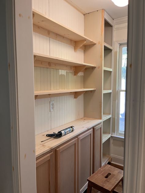 Shallow pantry ideas