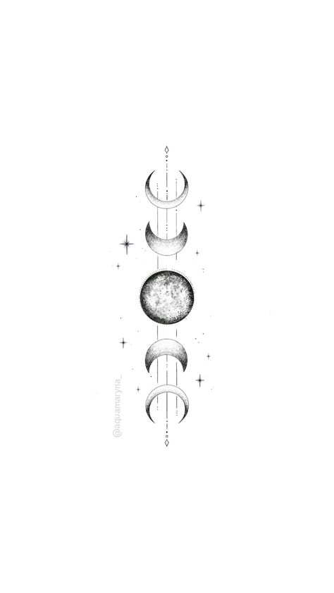 Petite Moon Tattoo, Moon Phase Line Tattoo, Detailed Moon Phase Tattoo, Moon Phase Band Tattoo, Moon Phases Ankle Tattoo, Moon Phases And Lotus Tattoo, Minimalist Tattoo Moon Phases, Moon Faces Tatoos, Luna Cycle Tattoo