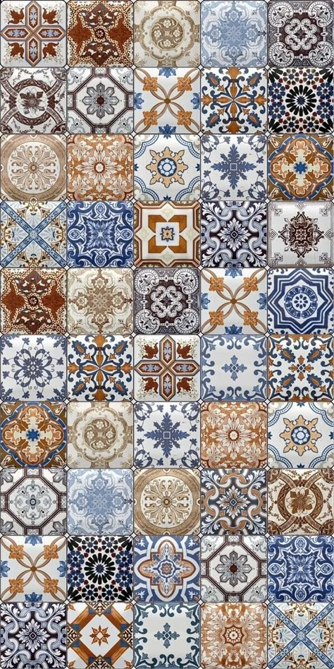 Millionaire House, Birkin Aesthetic, Stary Papier, Dubai Summer, Tile Moroccan, Vacation Friends, Spanish Tiles, Geometric Design Art, Nyc Style