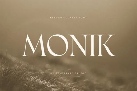 Monik Font - Dafont Free Serif Font Combinations, Modern Free Fonts, Elegant Fonts Free, Font Trends, Fonts For Branding, Fonts For Business, Bold Typeface, Free Fonts For Commercial Use, Luxury Fonts