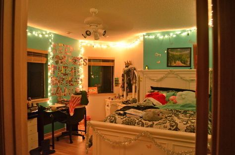 Teal Room, Tumblr Bedroom, Tumblr Room Decor, Tumblr Rooms, Dream Bedrooms, Bedroom Decor For Teen Girls, Teenage Room, Teen Girl Bedroom