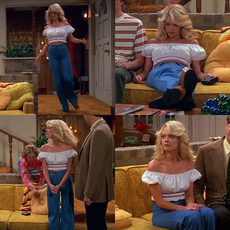 70s Movies Outfits, Lori That 70s Show Outfits, Laurie Foreman That 70s Show, 60s Summer Outfits Vintage, That 70s Show Outfits Laurie, That 70 Show Outfit, That’s 70 Show Outfits, 1975 Aesthetic Outfits, That's 70s Show Outfits