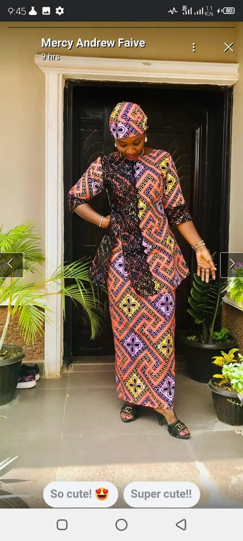 Ankara Hausa Styles, Ankara Dress Styles Skirt And Blouse, Arewa Hausa Ankara Skirt And Blouse, Arewa Ankara Skirt And Blouse, Latest Skirt And Blouse Ankara Styles, Skirt And Blouse Ankara Styles For Women, Bubu Lace Gown Styles, Hausa Fashion, Lace Gown Styles Nigerian