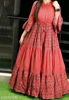 Frock Design Ideas, Simple Frock Design, Long Frock Designs, Frock Designs, Long Gown Design, Simple Frocks, Model Blouse, Frock Fashion, Kurti Dress