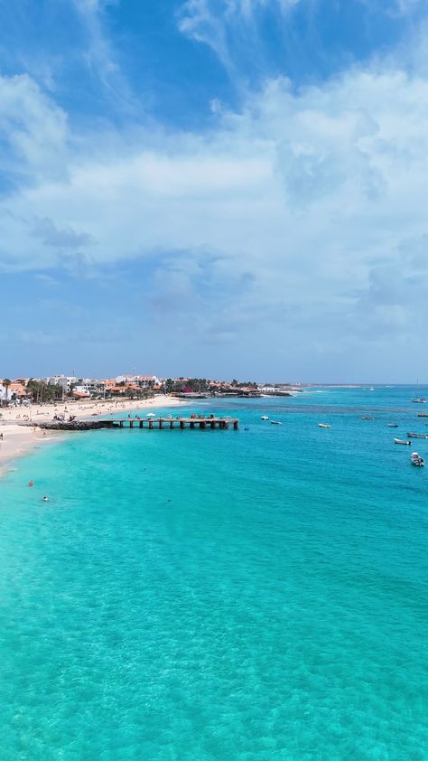 The 10 best things to do in Sal Cape Verde - Life With Bugo Cape Verde Santa Maria, Cape Verde Aesthetic, Santa Maria Cape Verde, Cape Verde Sal, Sal Cape Verde, Kap Verde, Belgian Congo, Travel Aesthetics, Salt Ponds