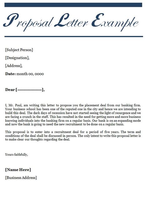 Proposal Letter Template | Free Word Templates Employment Letter Sample, The Business Proposal, Sample Proposal Letter, Grant Proposal Writing, Business Proposal Letter, Event Proposal Template, Business Letter Format, Proposal Letter, Proposal Cover