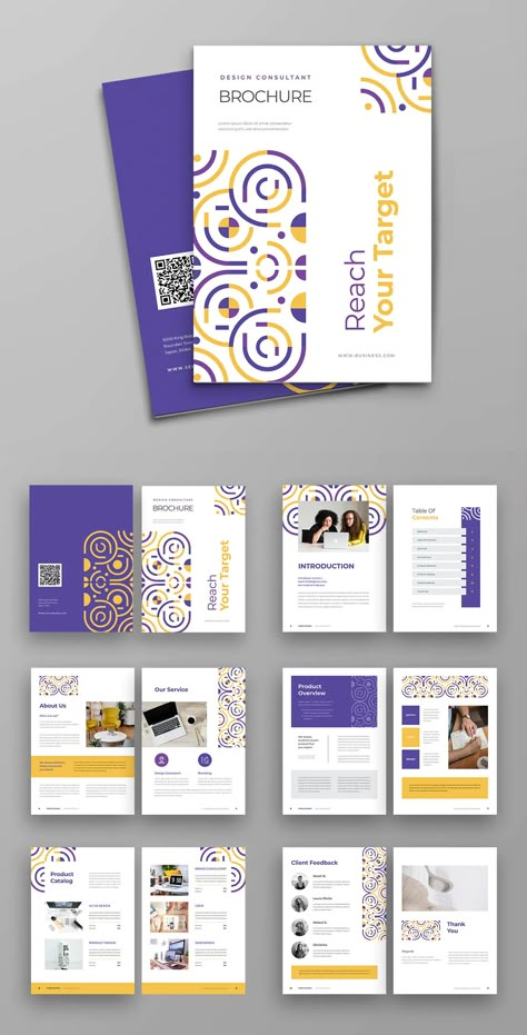 Modern Brochure Template EPS, INDD - 12 custom pages Creative Layouts Design, Brand Brochure Layout, Brochure Flyer Design, Conference Brochure Design, Conference Booklet Design, Modern Brochure Design Creative, Brochure Design Creative Graphics, Brand Brochure Design, Creative Brochure Layout