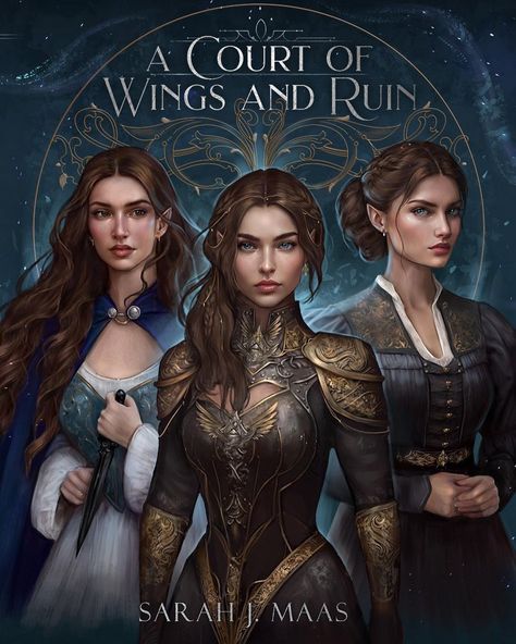 Archeron Sisters, Elain Archeron, Nesta Archeron, Court Of Wings And Ruin, Acotar Fanart, Feyre Archeron, Sara J Maas, Sjm Universe, Feyre And Rhysand