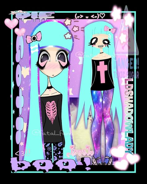 DTIYS SUBMISSION 4 @kwittyfetti !!!!!! :3  i absolutely love this character so much it inspiring me to make my own pastel goth character (i promise im not gonna copy BUT I HAVE TO DO THE BLUE HAIR OHMGG) i absolutely love your art and your ocs ur so skilled and talented omg happy 200+ dtiys :333333 i loved this one sm  • • • #dtiys #pastelgoth #pastel #goth #gothart #gothgirl #pastelgothfashion #pastelgothgirl #alternative #creepycute #creepy #cute #kawaiicore #kawaiiart #pastelaesthetic #emo... Pastel Goth Tumblr, Pastel Goth Aesthetic, Pastel Goth Art, Pastel Goth Outfits, Pastel Goth Fashion, Kawaii Core, Goth Art, Goth Aesthetic, Creepy Cute